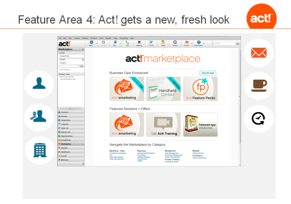 Act! gets a new, fresh look